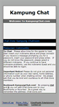 Mobile Screenshot of kampungchat.com